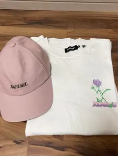 XLARGE(ロンティー)、X-girl(キャップ)の2点セット