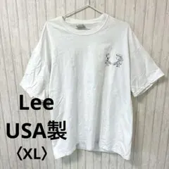 リー　Lee USA製　90s キャラ Tシャツ　ビンテージ　アメリカ 半袖 白のサムネイル