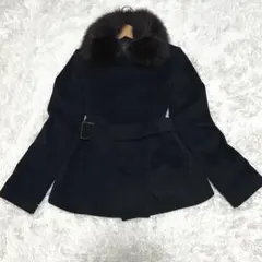 【新品未着用】インディヴィ INDIVI コート フォックスファー ウールコート 2025年最新】INDIVI 毛皮・ファーコートの人気アイテム - メルカリ