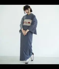 新品　アデリアレトロ　ニコアンティーク×アデリアレトロ レトロ 浴衣 utatane（ウタタネ）の「【アデリアレトロ×ニコアンティーク