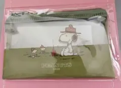 스누피 PEANUTS 2026 플랫 파우치 패밀리 마트 한정