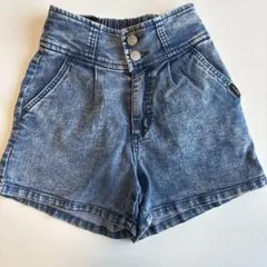 P.LATTE デニム　ハーフパンツ　　140センチ