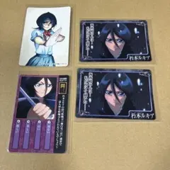 朽木白哉 BLEACH クリアカード コレクション 2枚セット - メルカリ