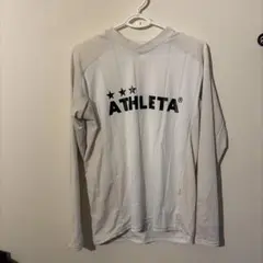 ATHLETA ホワイト 長袖シャツ Mサイズ