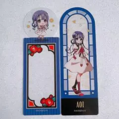 地縛少年花子くん 花子くん 葵 しおり クリアブックマーカー