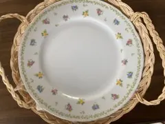 デザート皿　フルーツ皿　春　お花柄　５枚セット　カゴ付き　NARUMI