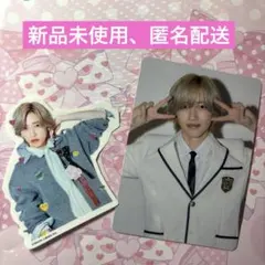 なにわ男子　道枝駿佑　HARDWORK トレカ、ステッカー2点セット