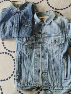 80s usa製 Levi's 70506 36R ​別注Lee 2枚セット