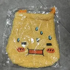 しずくちゃん もこもこ巾着ポーチ アセオくん ガチャガチャ
