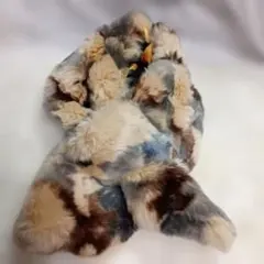 Fil D'araignee フィルダレニエのラビットファーマフラー リアルファ