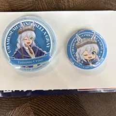 シンデレラグレイ　エンタメくじ　タマモクロス　缶バッジ