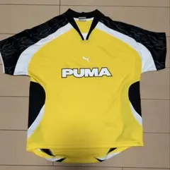 PUMA イエロー ブラック シャツ