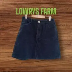 LOWRYS FARM ローリーズファーム コーデュロイ ミニスカート　Lサイズ