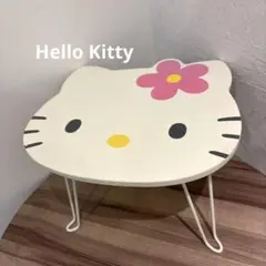 ハローキティ キティちゃん　折りたたみテーブル　レトロ　ミニテーブル