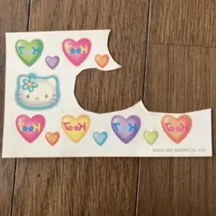 ハローキティ　カオハナキティ　タトゥーシール　ボディーシール　平成レトロ