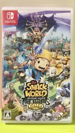 Switch ソフト　スナックワールドトレジャラーズ　GOLD