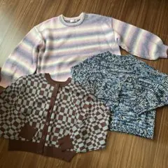 ☆H&M/asknowas他☆ニット&カーディガン セット売り