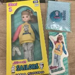 リカちゃんくじ　セーラーズ　02カジュアルスタイル　11キーチェーン　07 小物