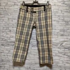 バーバリーロンドン　チェック柄ハーフ パンツ
