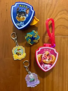 マクドナルド　ハッピーセット　パウパトロール　スカイ　チェイス　キーホルダーのサムネイル