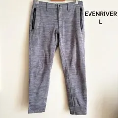 EVENRIVER ワークパンツ　作業着　裏起毛　防寒　暴風　グレー　L