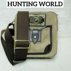 新品未使用【希少】正規品　HUNTING WORLD ショルダーバッグ おしゃれのサムネイル