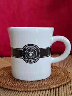 《Beeさま》Starbucks マグカップ　レトロ 旧ロゴ ほぼ未使用品
