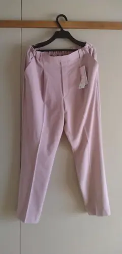 新品 ハニーズ 美ージー テーパードパンツ LLサイズ ピンク