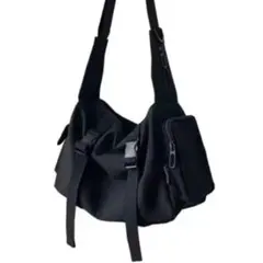 ショルダーバッグ キャンバス生地