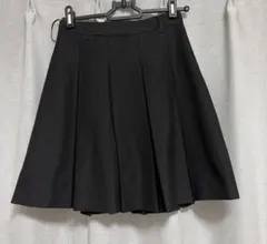 ブラック プリーツスカート インナーパンツ付きのサムネイル