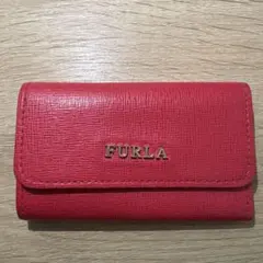 FURLA レッド キーケース