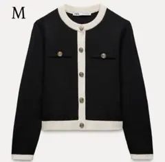 ZARA M カーディガン