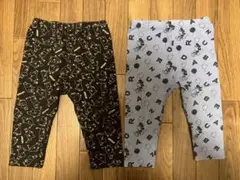 UNIQLOミッキー&ムーミン柄 パンツ80サイズ2点セット