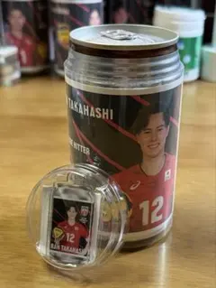 バレーボール日本代表 髙橋藍 石川祐希オリジナルラベル缶 ウーロン茶