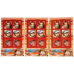 3枚■ONE PIECE 原作 ステッカー■ジャンプショップ 新春キャンペーン