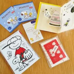 PEANUTS スヌーピー 文具6点セット
