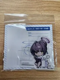 韓国アニメイトカフェ　ブルーアーカイブコラボ　モニターアクリルスタンド　カリン