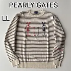 PEARLY GATES パーリーゲイツ スウェット サイズ5 XL 紺 ゴルフ