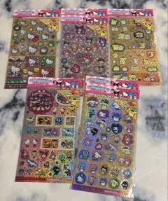 サンリオキャラクターズ キラッとシール　7枚セット