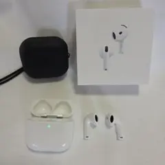 美品 AirPods 4 ANC搭載 25年10月購入 ESRケース付