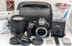 ニコン 一眼レフ D5500 18-140mm 55-200mm レンズ三脚 - メルカリ