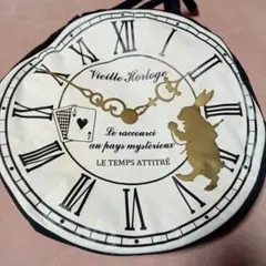 時計モチーフ ビッグショルダーバッグ