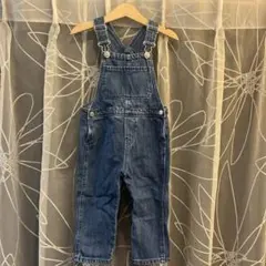 ZARAダークブルー デニムオーバーオール 92cm