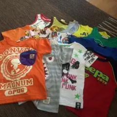 Tシャツ タンクトップ　男の子　夏物　13点まとめ売り