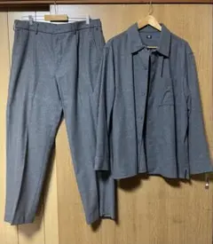 UNIQLO ユニクロ シャツXXL&パンツXL セットアップ グレー