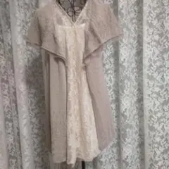 axes femme レース切替 ニットベスト ジレのサムネイル