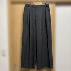 UNIQLO C 2025年モデル　感動　タック　ワイドパンツ　ツータック　東レ