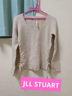 JILLSTUART ニット ベージュ レースアップ