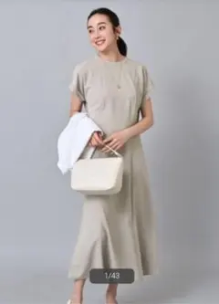 アンタイトル【ラクに美シルエット！／夏ワンピース】リラクシーロングワンピース