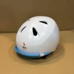 bernバーン キッズヘルメットNinaピンク総柄インナーフリース付S-M黒